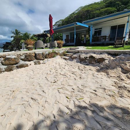 Duplex En Bord De Mer Fare Tahitea Pension Taputapuapea المظهر الخارجي الصورة