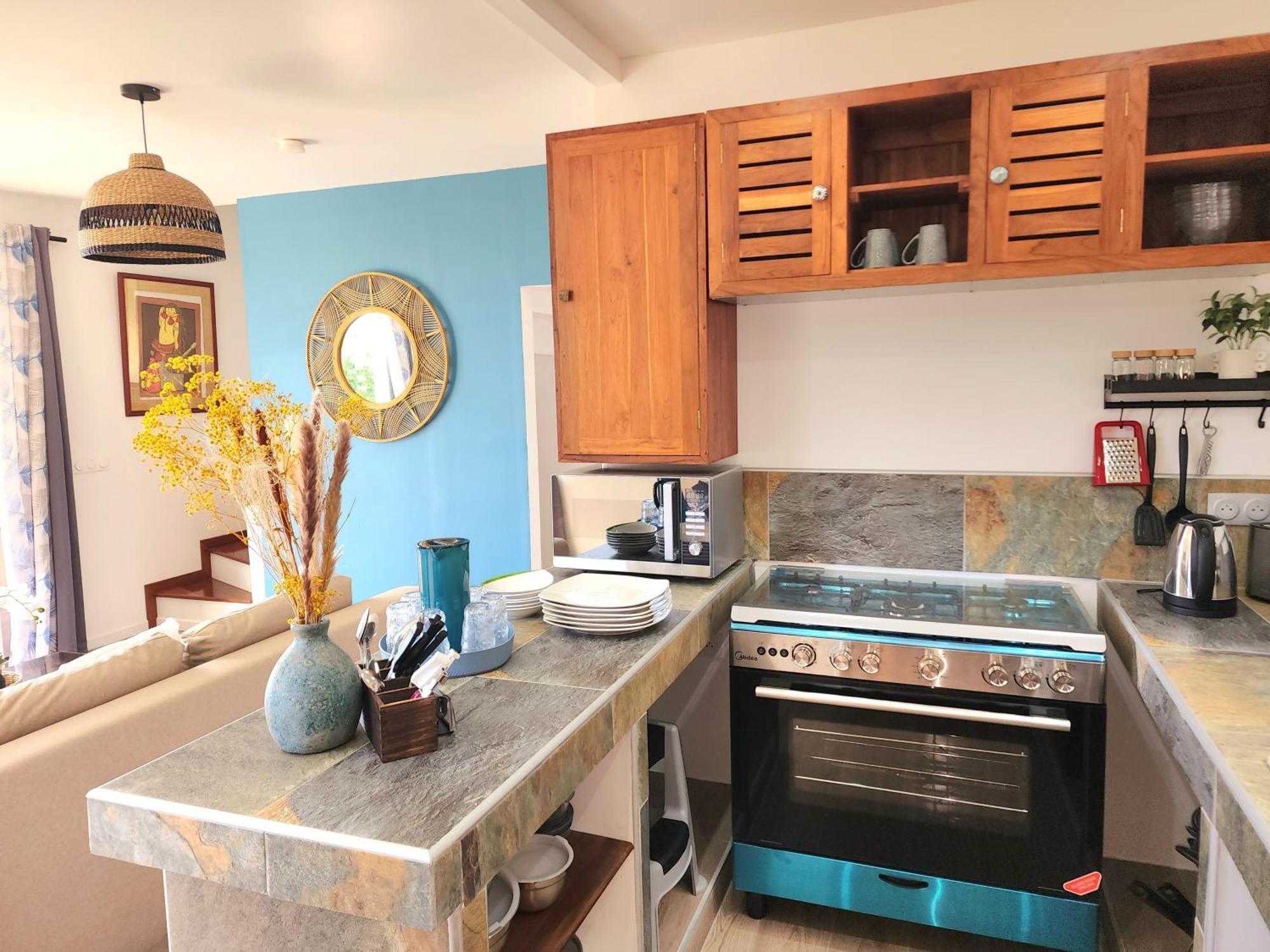 Duplex En Bord De Mer Fare Tahitea Pension Taputapuapea المظهر الخارجي الصورة